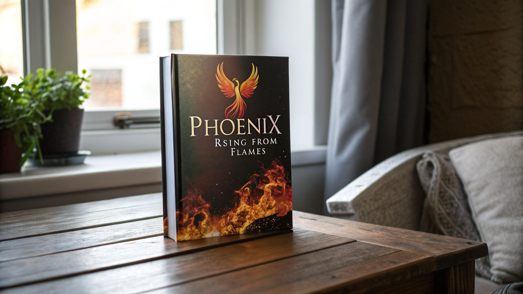 Dramatic book cover art for Fire on the Hill featuring fiery embers
